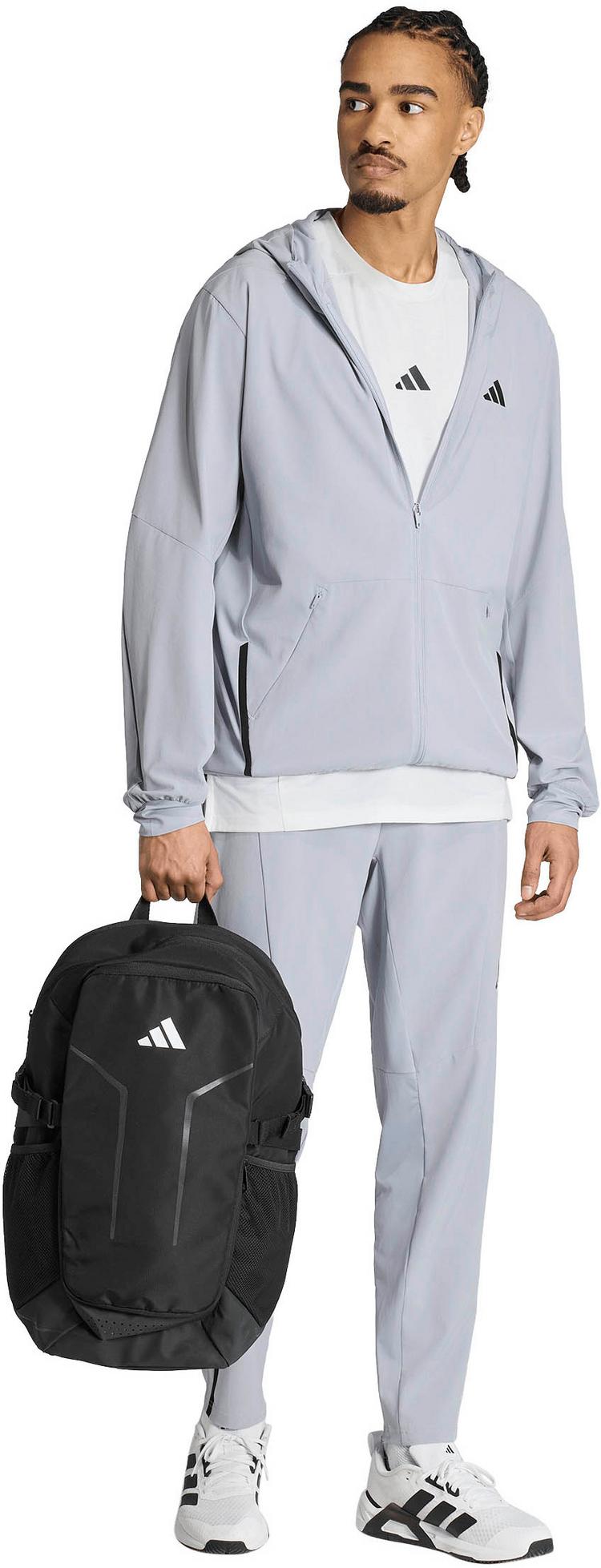 adidas adidas D4T Kapuzenjacke Herren - halo silver - 3 | SportScheck