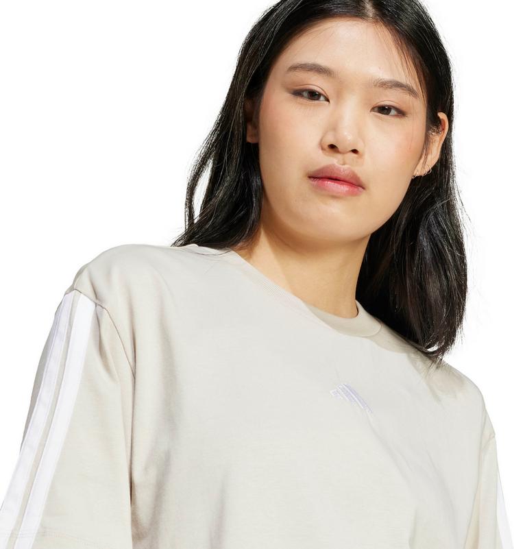 adidas adidas 3S T-Shirt Damen - wonder alumina-white - 3 | SportScheck