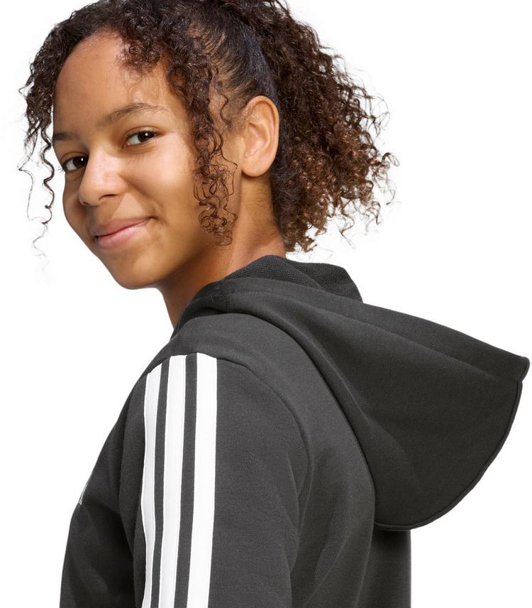 adidas adidas 3S Sweatjacke Kinder - black-white - 4 | SportScheck