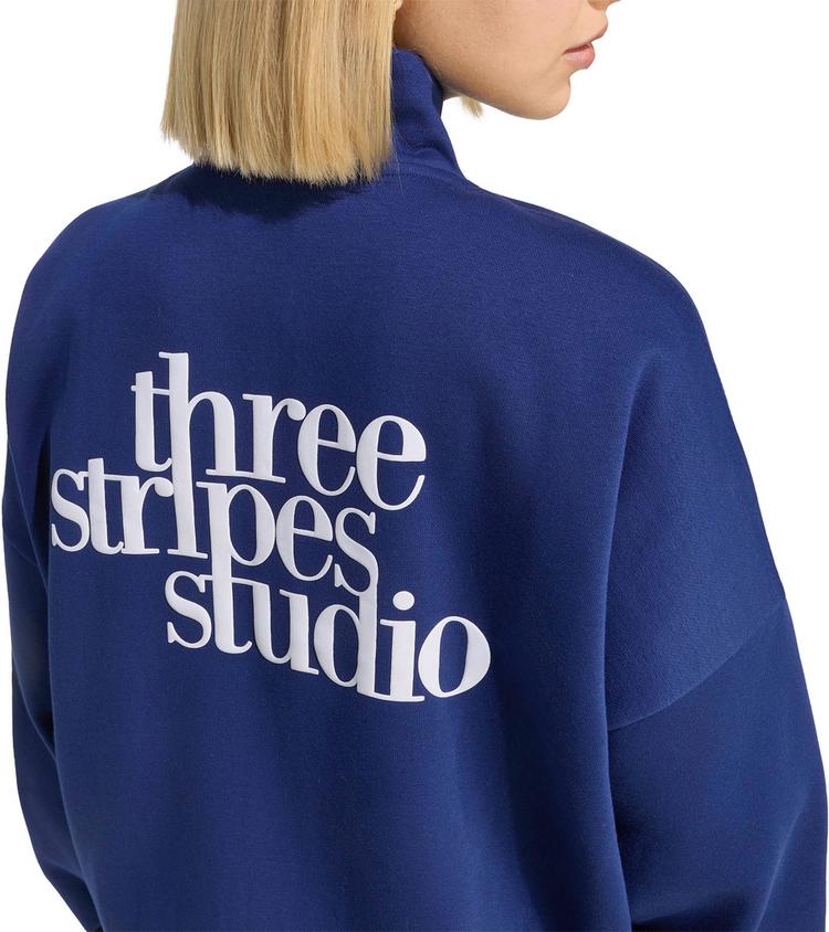 adidas adidas Studio Pack Sweatjacke Damen - dark blue - 4 | SportScheck