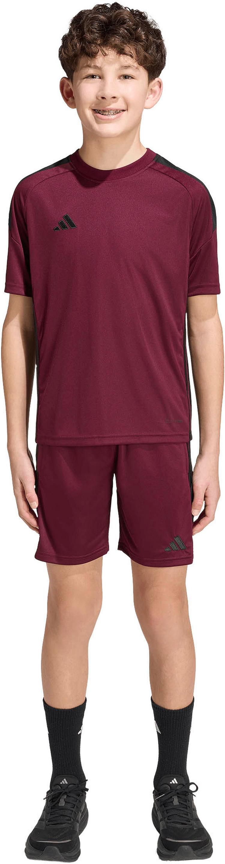 adidas adidas TIRO Trikot Kinder - maroon-black-black - 4 | SportScheck