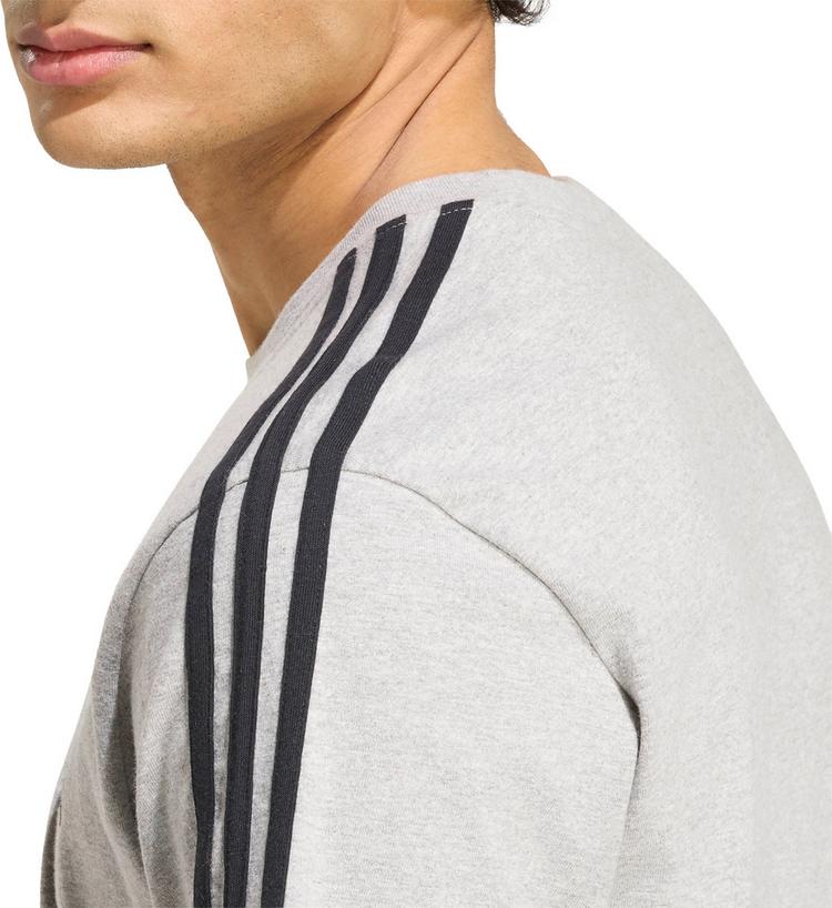 adidas adidas 3S T-Shirt Herren - mgreyh-white - 4 | SportScheck