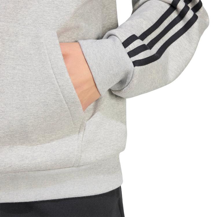 adidas adidas 3S Hoodie Herren - mgreyh-black - 4 | SportScheck