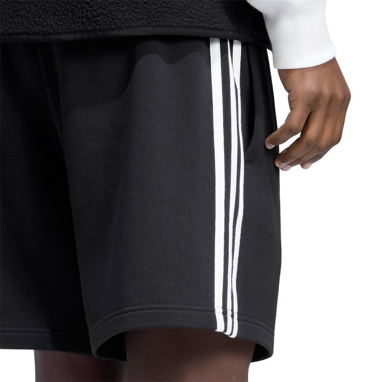 adidas adidas 3S Funktionsshorts Herren - black-white - 4 | SportScheck