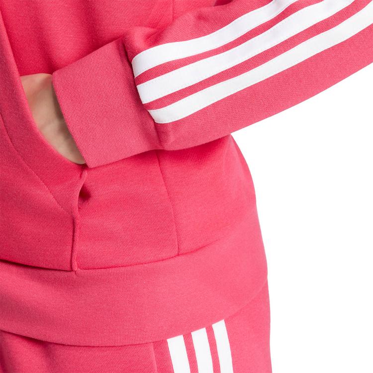 adidas adidas 3S Sweatjacke Damen - powpnk-white - 4 | SportScheck