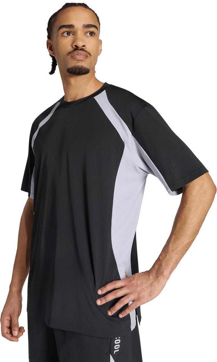 adidas adidas TECH Funktionsshirt Herren - black-halsil - 4 | SportScheck