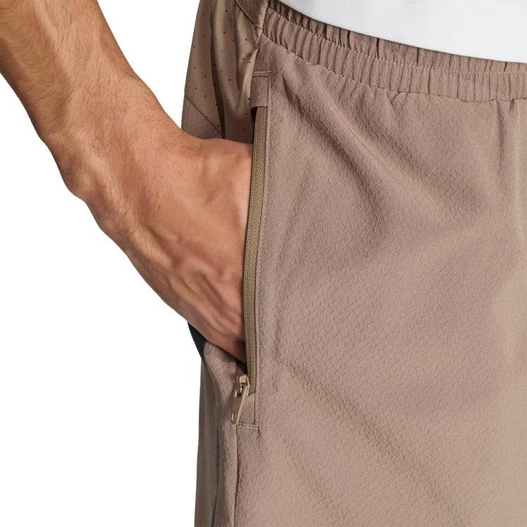 adidas adidas PrimeLift Funktionsshorts Herren - khaki six - 4 | SportScheck