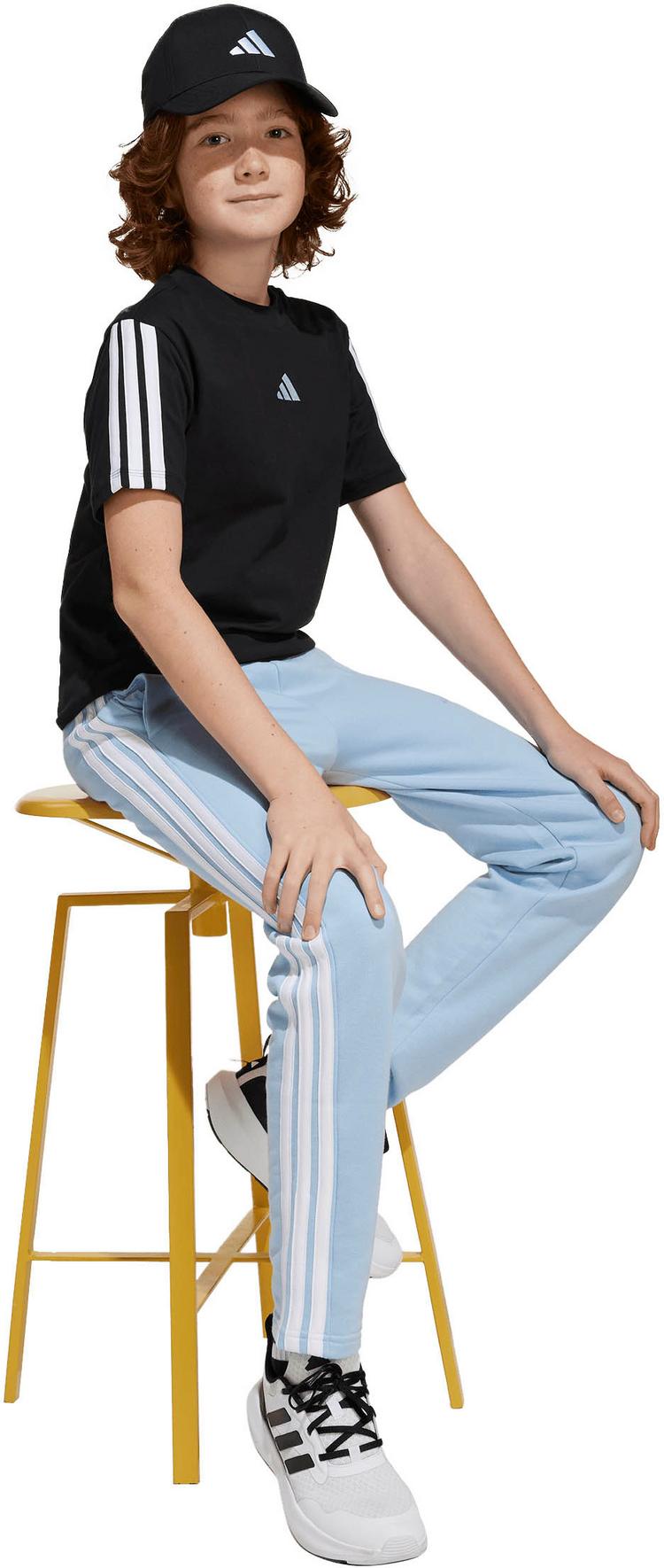 adidas adidas 3S T-Shirt Kinder - black-white - 4 | SportScheck