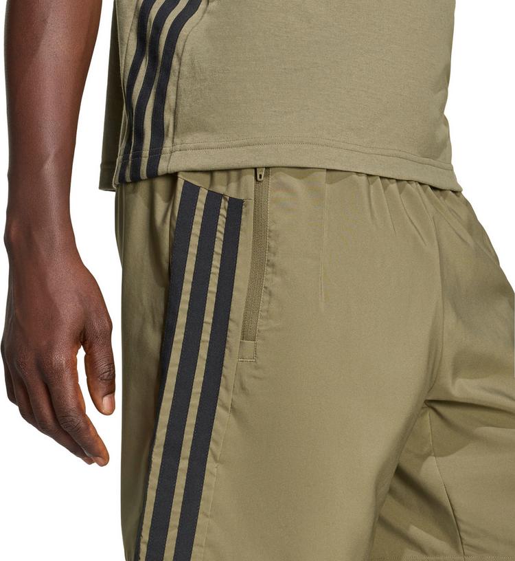 adidas adidas 3S Funktionsshorts Herren - olive strata-black - 4 | SportScheck