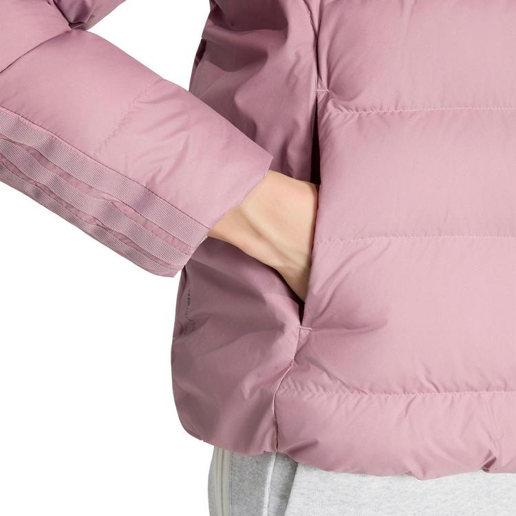 adidas adidas Essentiell 3S Kapuzenjacke Damen - magic mauve - 4 | SportScheck