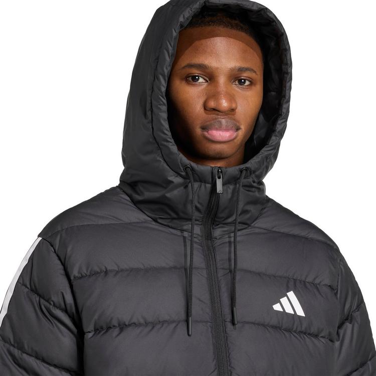 adidas adidas Essentiell 3S Kapuzenjacke Herren - black - 4 | SportScheck