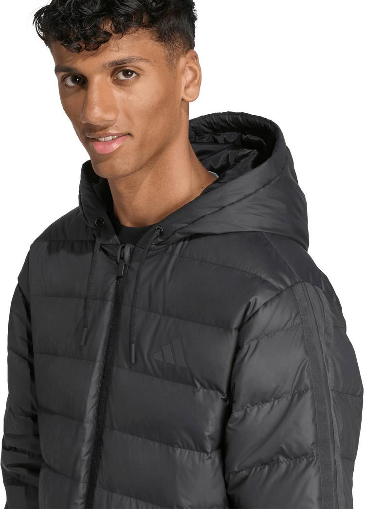 adidas adidas Essentiell 3S Kapuzenmantel Herren - black - 4 | SportScheck
