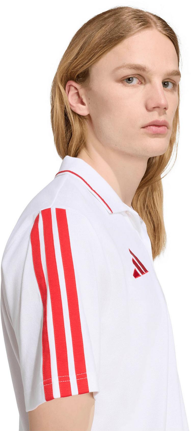 adidas adidas BAYERN M&Uuml;NCHEN Poloshirt Herren - white-betsca - 4 | SportScheck