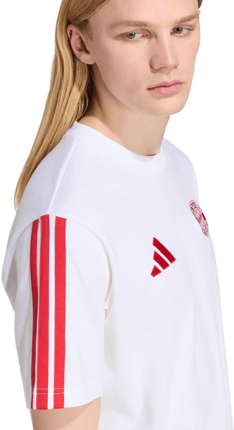 adidas adidas BAYERN M&Uuml;NCHEN T-Shirt Herren - white-betsca - 4 | SportScheck