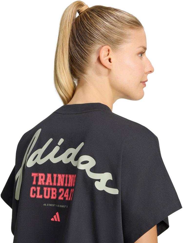 adidas adidas PL GFX Croptop Damen - black - 4 | SportScheck