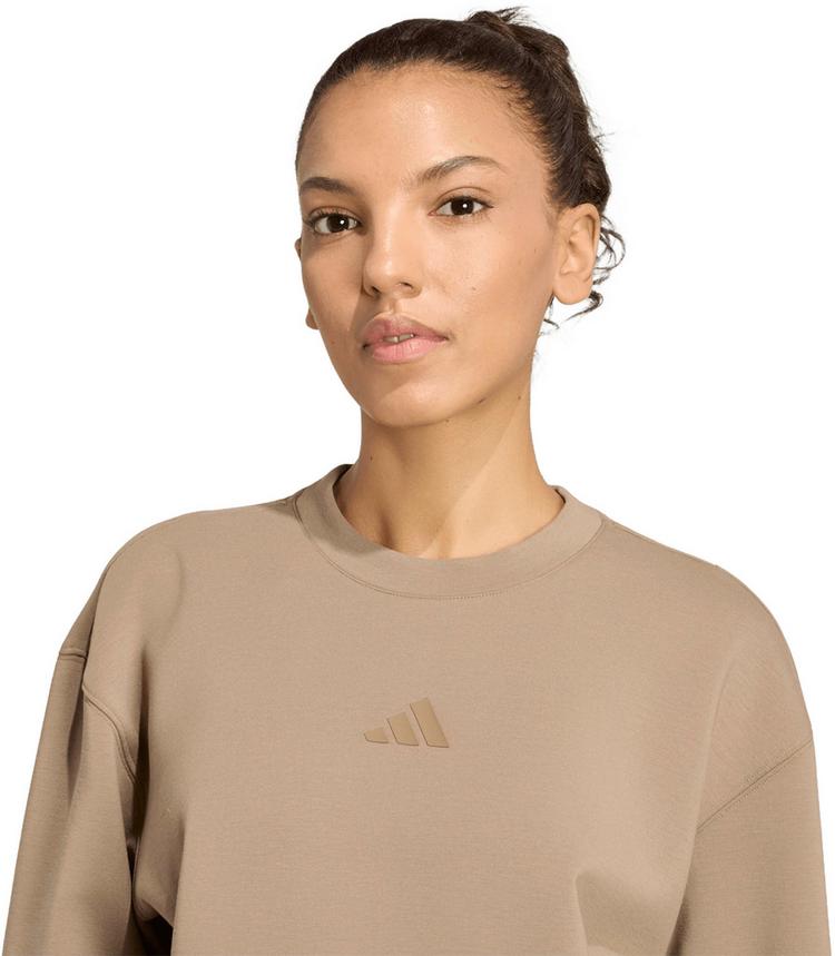 adidas adidas D4T Sweatshirt Damen - khaki six - 4 | SportScheck