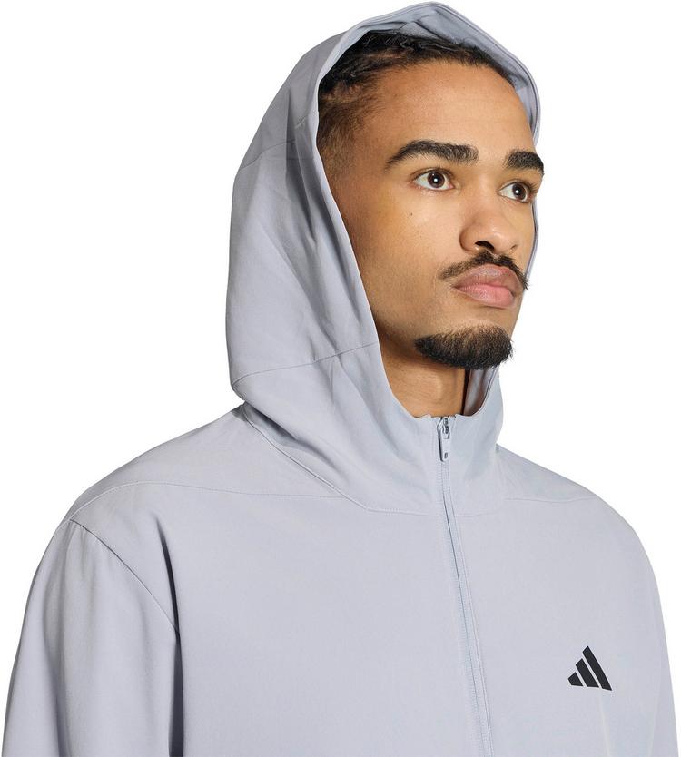 adidas adidas D4T Kapuzenjacke Herren - halo silver - 4 | SportScheck