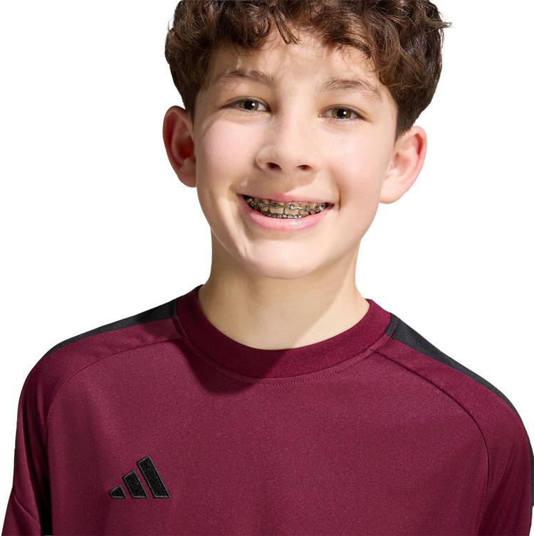 adidas adidas TIRO Trikot Kinder - maroon-black-black - 5 | SportScheck