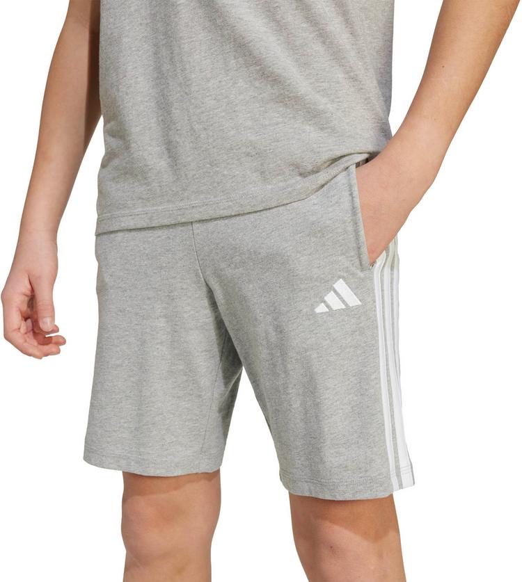 adidas adidas 3S Sweatshorts Kinder - mgreyh-white - 5 | SportScheck