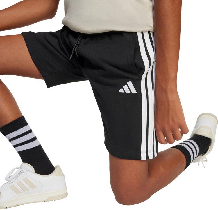 adidas adidas 3S Sweatshorts Kinder - black-white - 5 | SportScheck