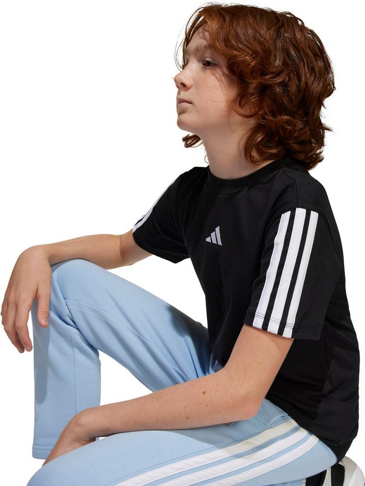 adidas adidas 3S T-Shirt Kinder - black-white - 5 | SportScheck