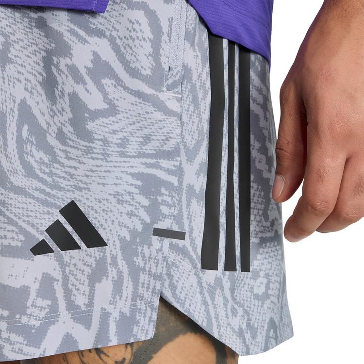 adidas adidas PrimeLift Funktionsshorts Herren - halo silver-grey - 5 | SportScheck