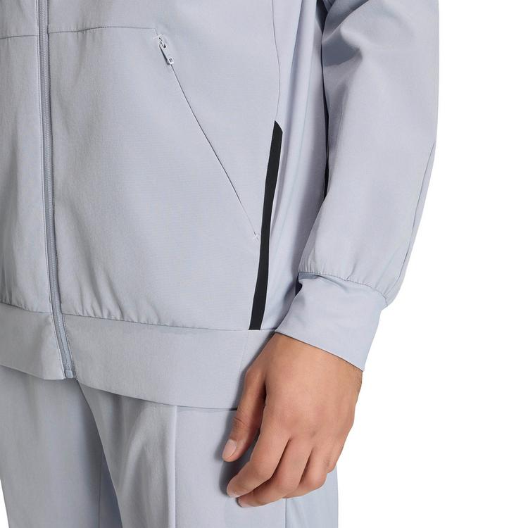 adidas adidas D4T Kapuzenjacke Herren - halo silver - 5 | SportScheck
