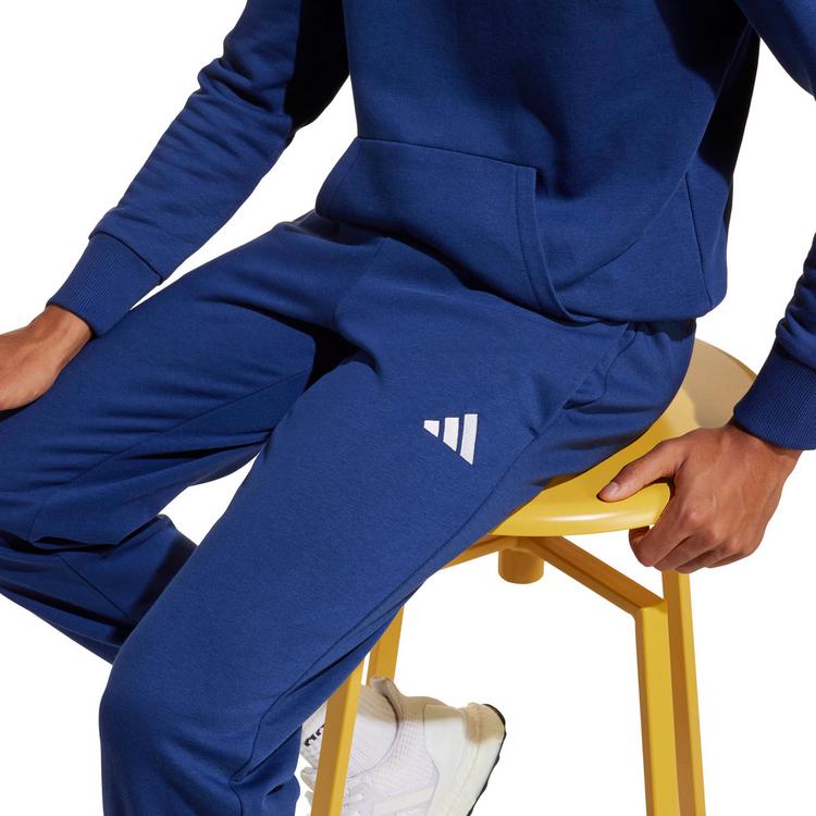adidas adidas ESSENTIALS Sweathose Kinder - dark blue-white - 6 | SportScheck