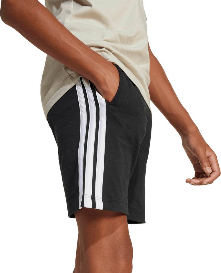adidas adidas 3S Sweatshorts Kinder - black-white - 6 | SportScheck