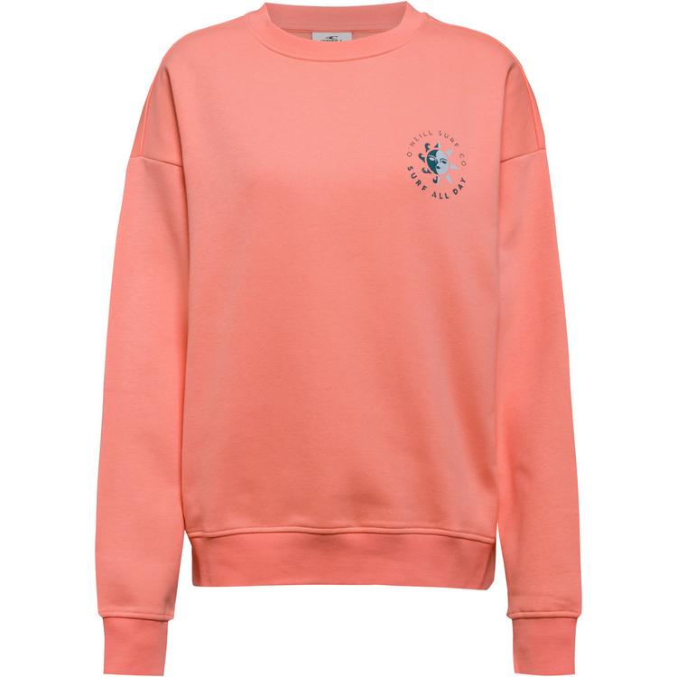 O'NEILL O'NEILL SUMMER MUSTHAVE CREW Sweatshirt Damen - funky peach - 0 | SportScheck