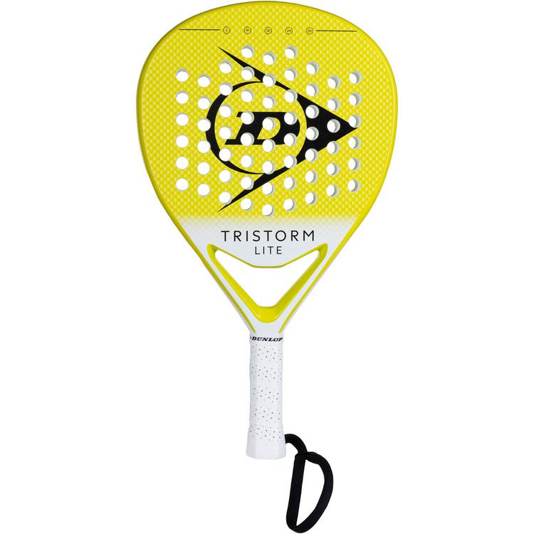 Dunlop Dunlop Tristorm Lite Padelschl&auml;ger - yellow- light yellow- black- white - 0 | SportScheck