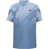Nike Tennis Polo Herren - work blue-hydrogen blue-black