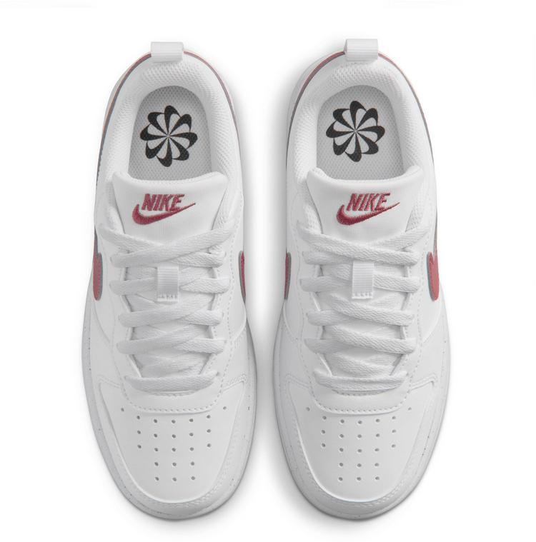 Nike Nike COURT BOROUGH GS Sneaker Kinder - white-pink smoke - 0 | SportScheck