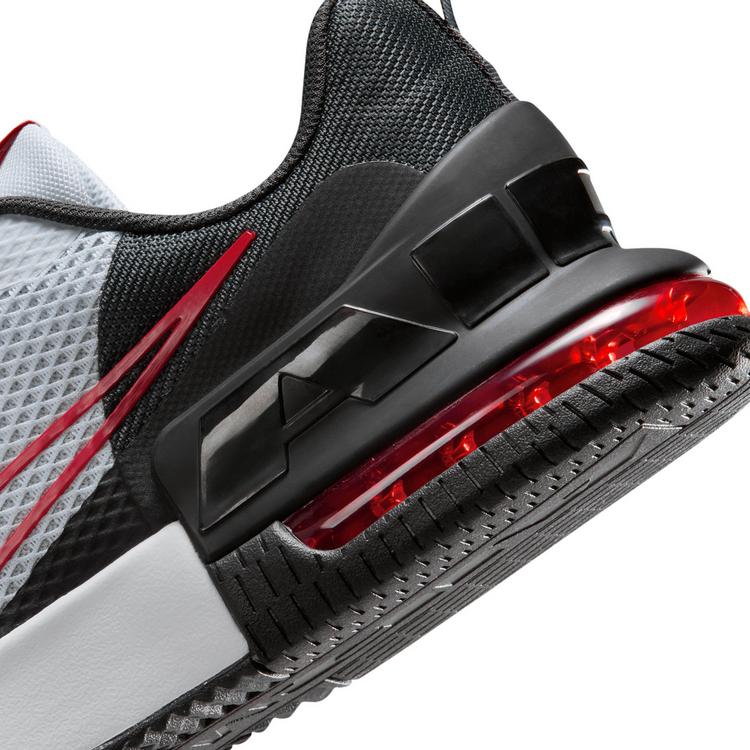 Nike Nike AIR MAX ALPHA TRAINER 6 Fitnessschuhe Herren - pure platinum-university red-black - 5 | SportScheck