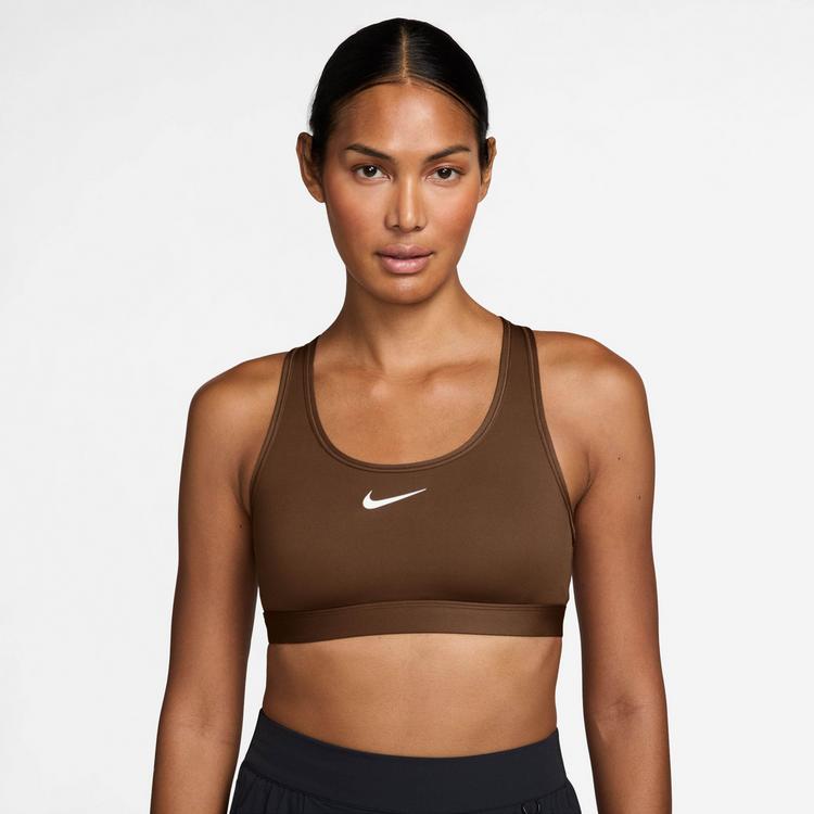Nike Nike SWOOSH BH Damen - cacao wow-white - 0 | SportScheck