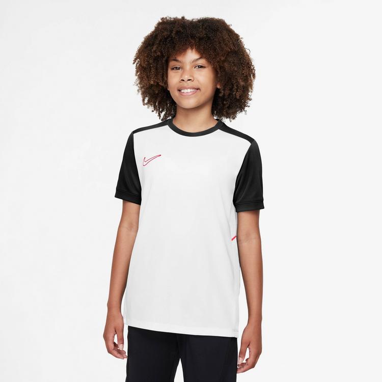 Nike Nike Academy 25 Funktionsshirt Kinder - white-black-bright crimson - 0 | SportScheck