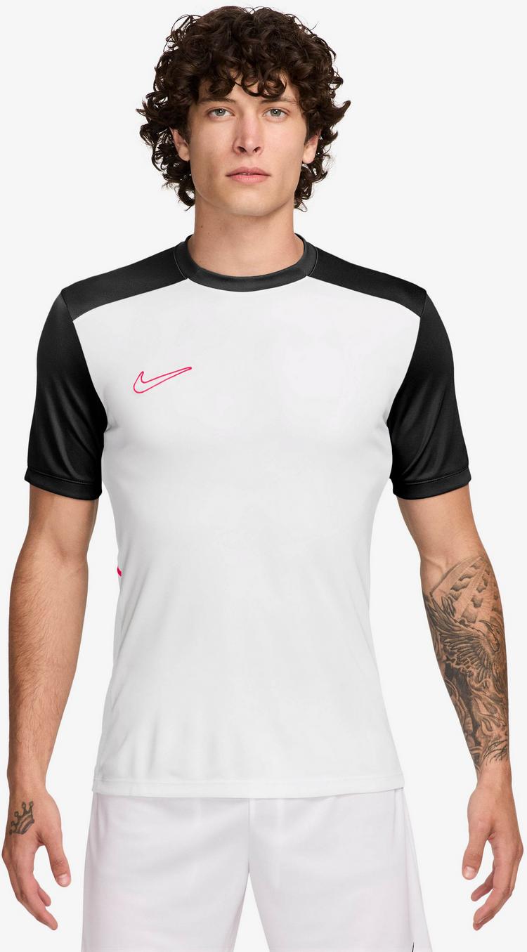 Nike Nike Academy 25 Funktionsshirt Herren - white-black-bright crimson - 0 | SportScheck