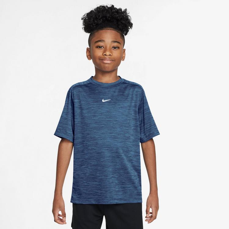 Nike Nike DRI-FIT MULTI LBR HTHR Funktionsshirt Jungen - midnight navy-football blue-white - 0 | SportScheck