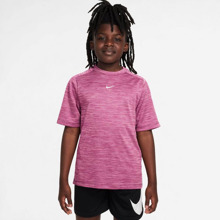 Nike Nike DRI-FIT MULTI LBR HTHR Funktionsshirt Jungen - playful pink-pink rise-white - 0 | SportScheck