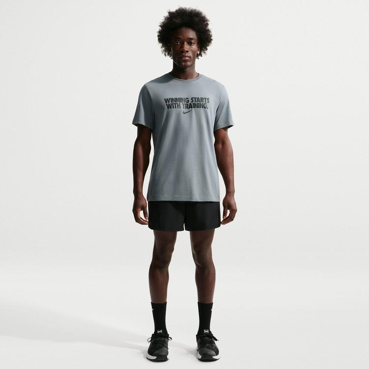 Nike Nike DRI-FIT WINNING Funktionsshirt Herren - smoke grey-black-black - 0 | SportScheck