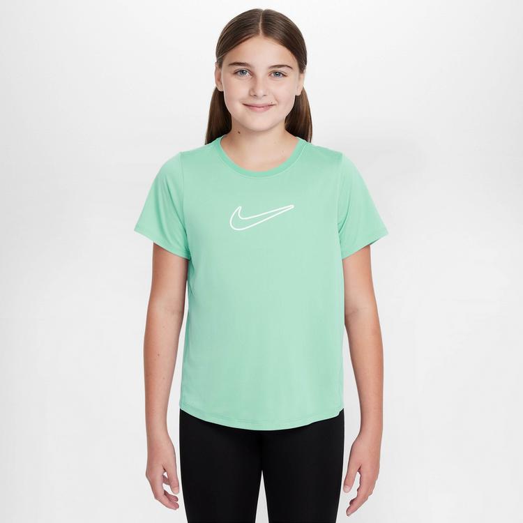 Nike Nike ONE Funktionsshirt M&auml;dchen - arctic green-white - 0 | SportScheck