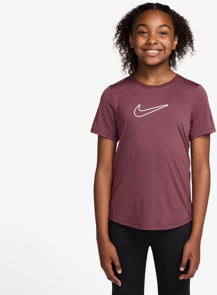 Nike Nike ONE Funktionsshirt M&auml;dchen - pink smoke-white - 0 | SportScheck