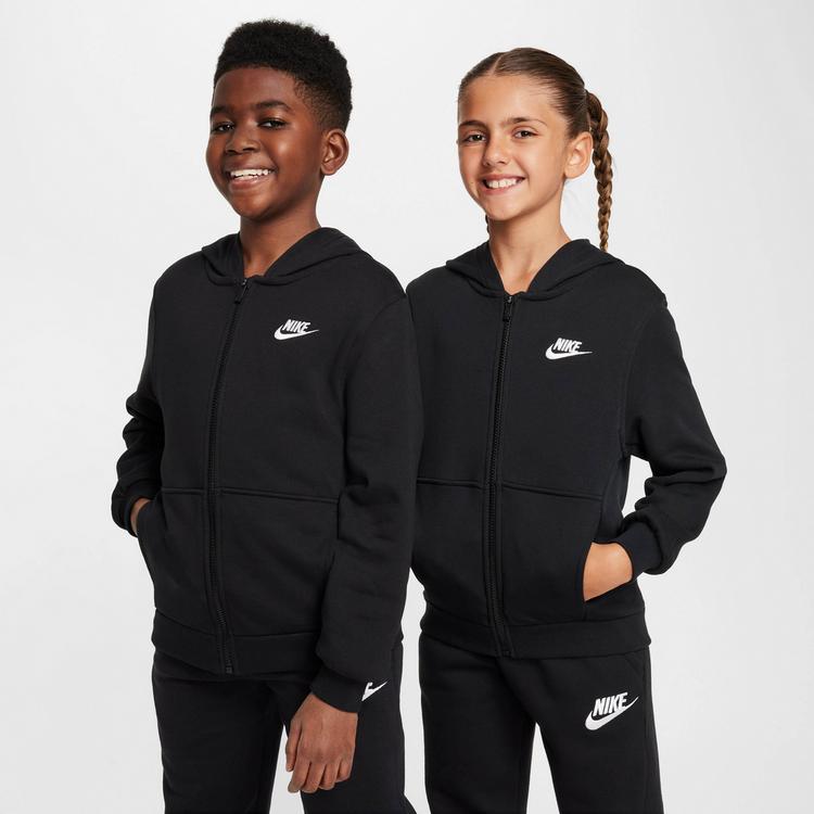 Nike Nike NSW CLUB Sweatjacke Kinder - black-white - 0 | SportScheck