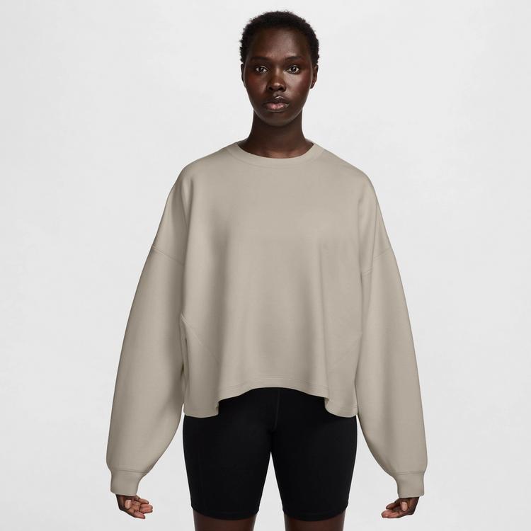 Nike Nike DF Sweatshirt Damen - cream ii-cream ii-college grey - 0 | SportScheck