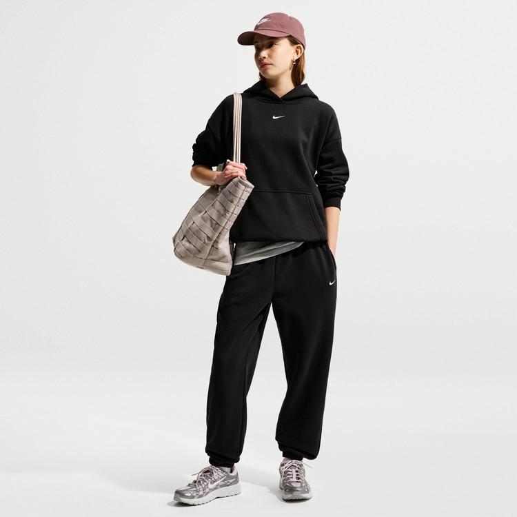 Nike Nike NSW Studio Fleece Sweathose Kinder - black-white - 0 | SportScheck