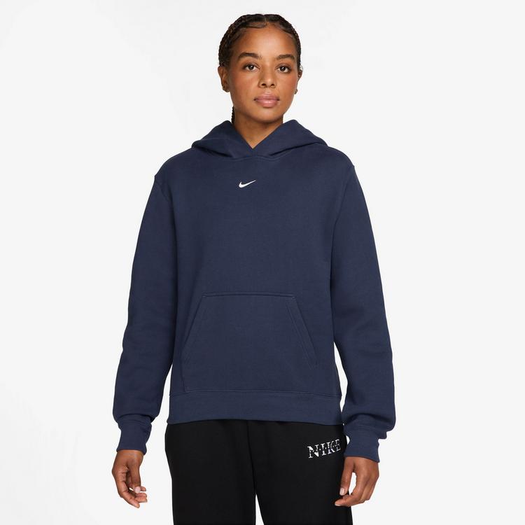 Nike Nike Studio Fleece Hoodie Damen - midnight navy-sail - 0 | SportScheck