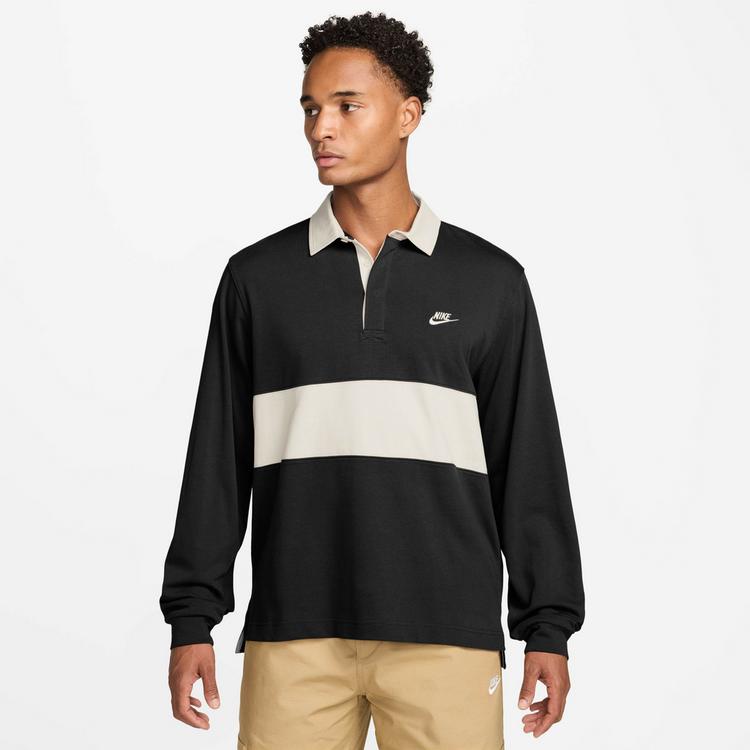 Nike Nike Club Rugby Sweatshirt Herren - black-phantom-phantom - 0 | SportScheck
