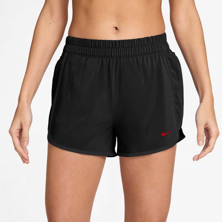 Nike Nike DF ONE Funktionsshorts Damen - black-black-university red - 0 | SportScheck