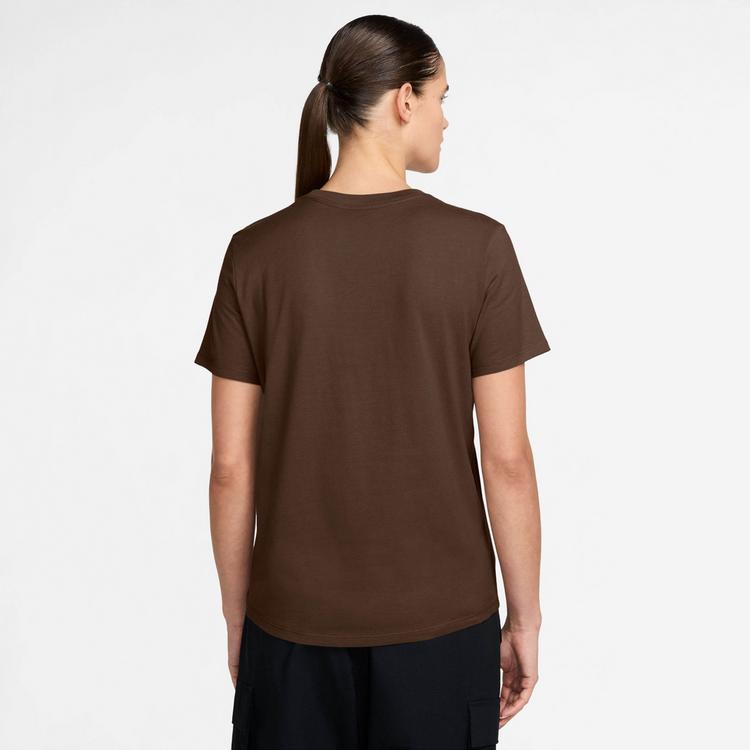 Nike Nike Club T-Shirt Damen - cacao wow - 1 | SportScheck
