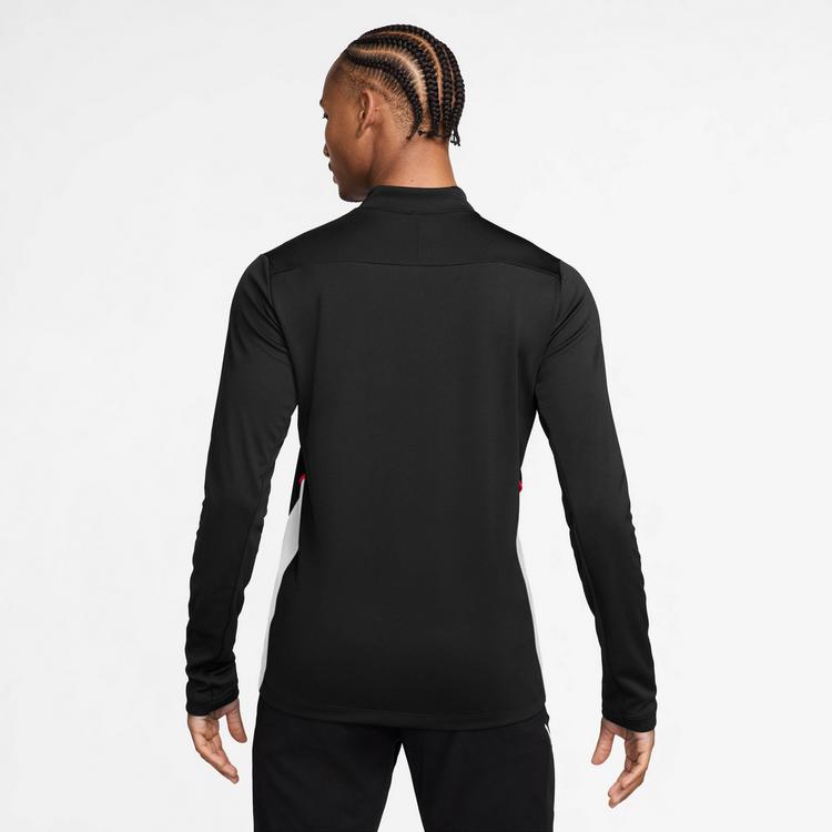 Nike Nike Academy 25 Funktionsshirt Herren - black-white-bright crimson - 1 | SportScheck